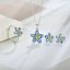Picture of S925 Silver Necklace Earrings Rings Dropped Petal Jewelry
